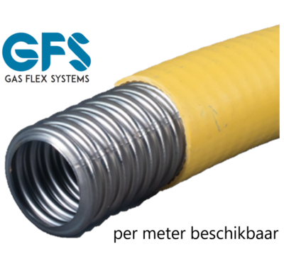 GFS Inox PLT Gasflexibel Voor Aardgas DN20 Per Meter