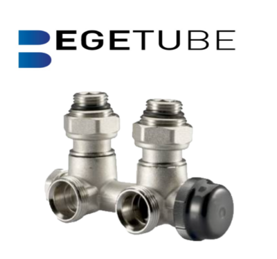 Begetube Ventielset Haaks Muuraansluiting  162053052