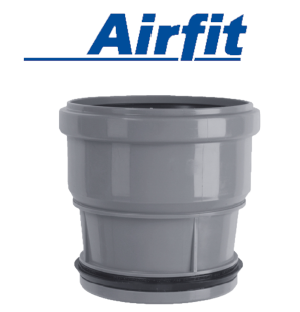 Airfit Verloopstuk Met Rubber MF 110-110 mm