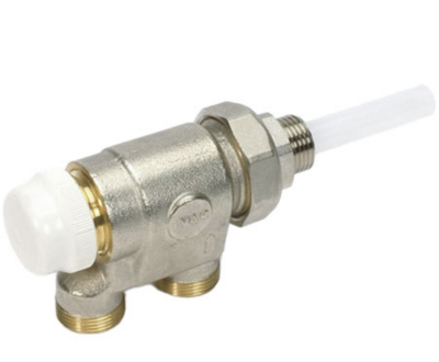 Begetube Vierwegmengkraan 3/4"M - 2xM24  100070052