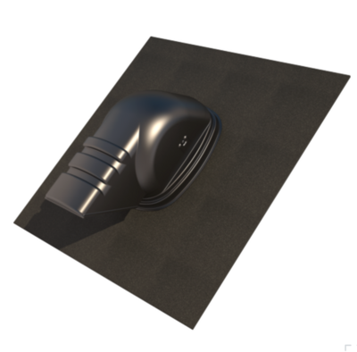 KABEL- EN LEIDINGDAKDOORVOERPAN SOLAR VOOR HELLEND DAK 110MM