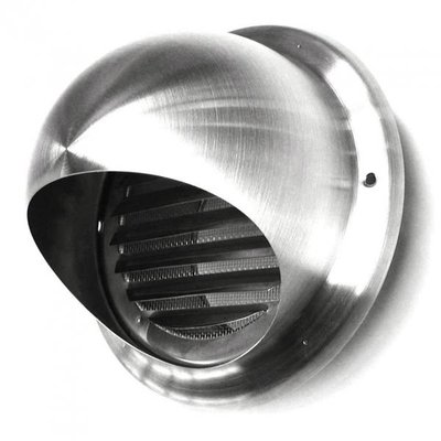 Verluchtingsrooster SUS 125 Inox (125 mm)