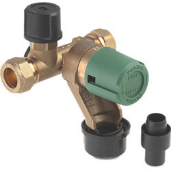 Pentec Ubic Inlaatcombinatie 2x15mm Knelfitting - Ubic15
