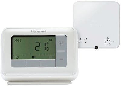 Honeywell T4R Digitale Klokthermostaat Weekprogramma Draadloos