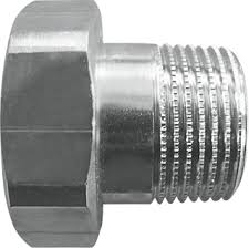 Staartstuk 3/4" EK - 1/2"  Met Losse Moer