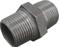 HSE Nippel 1/2" MM Gietijzer Zwart - 14280015