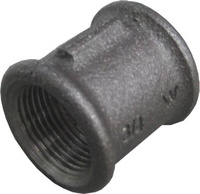 HSE Mof 1/2"FF Gietijzer Zwart - 14270015