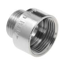 Verlengstuk 3/4"MF x 50 mm Verchroomd